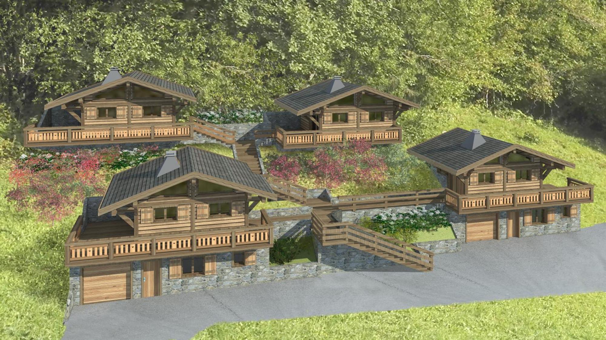 Savoya Lodges Châtel Buitenkant foto