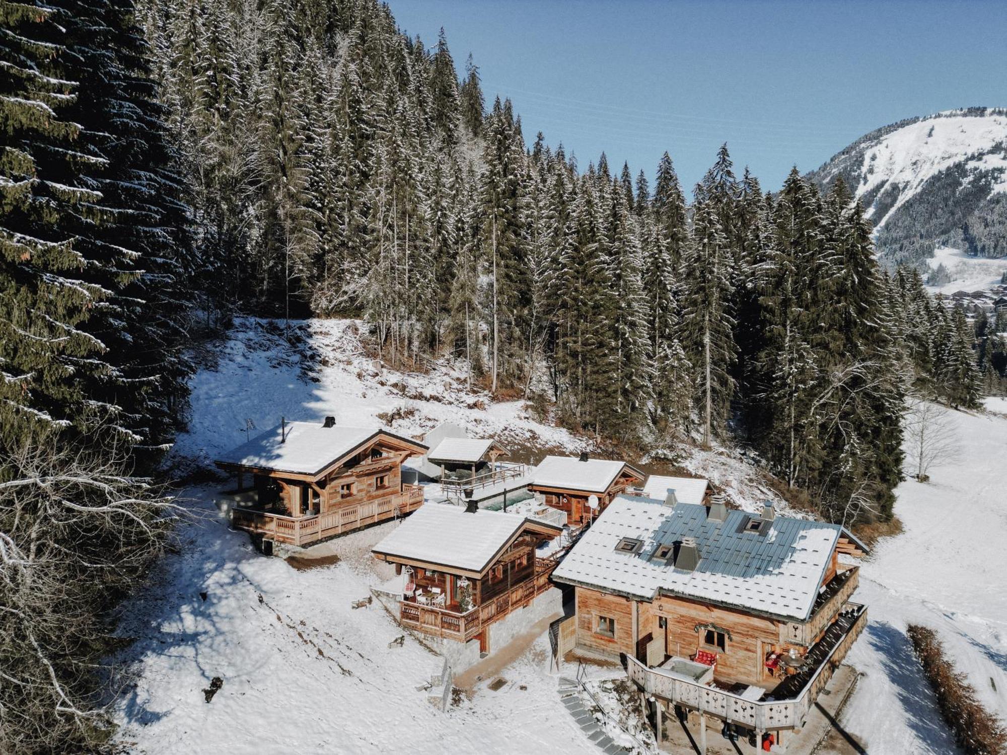 Savoya Lodges Châtel Buitenkant foto