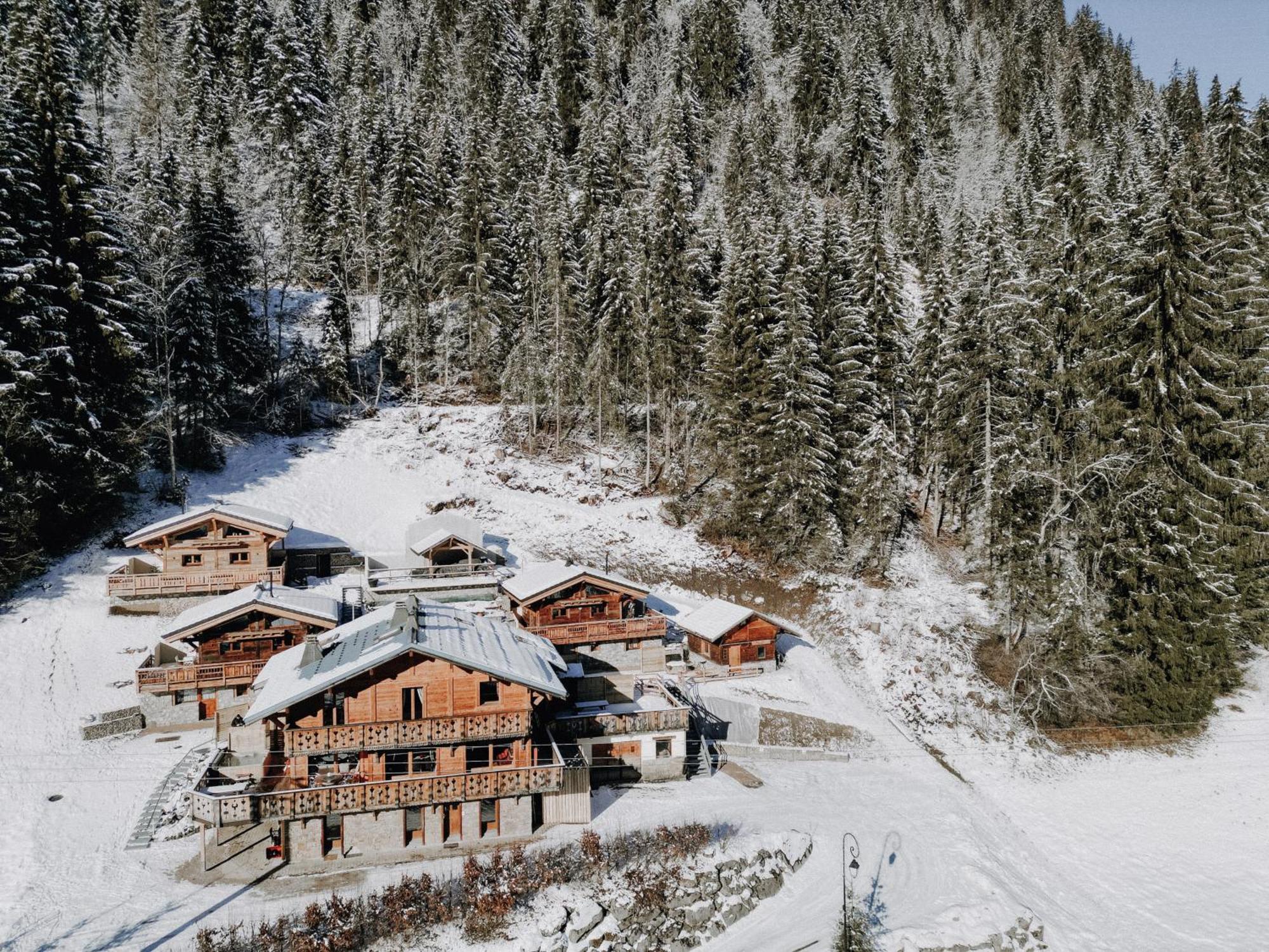 Savoya Lodges Châtel Buitenkant foto